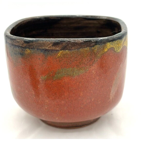 Studio Art Pottery Stoneware Earthenware Clay Small Bowls Ramekins Qty 3 Glazed - Picture 5 of 16